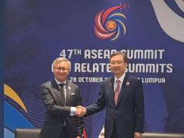 외교부, 아세안 관련 정상회의 계기 한-라오스 외교장관 회담 개최 기사 이미지